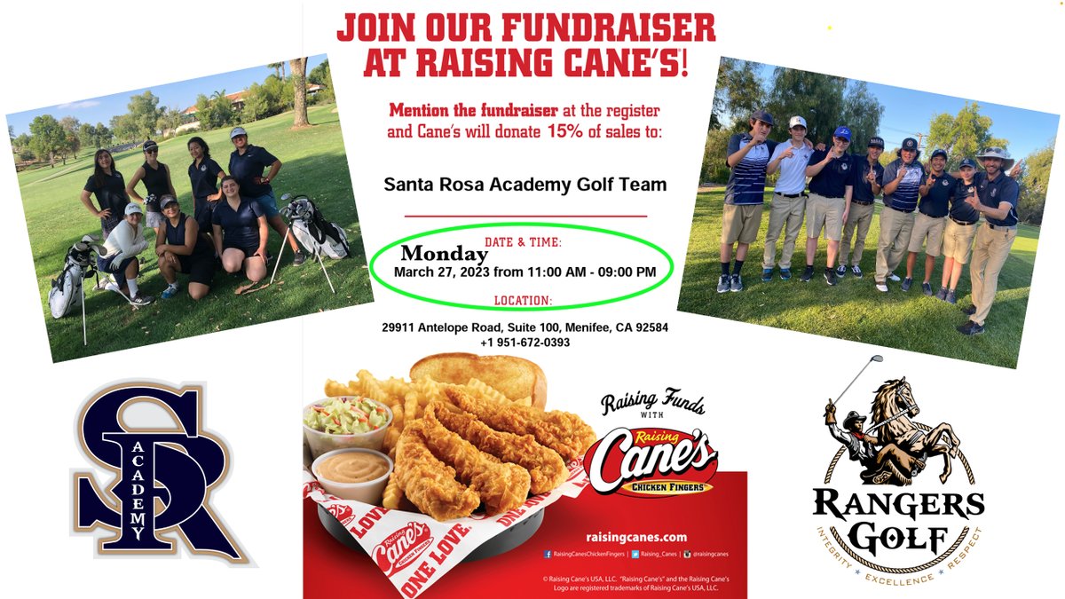 Santa Rosa Academy (@srarangers) on Twitter photo 