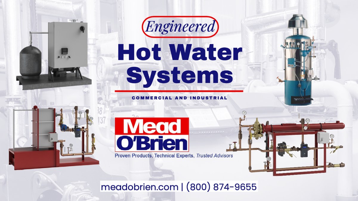 MeadOBrien's tweet photo. https://t.co/3649eXhqNk
Industrial and Commercial Hot Water System Design, Fabrication, Installation, and Support from @MeadOBrien https://t.co/SMYbcF5Oy2