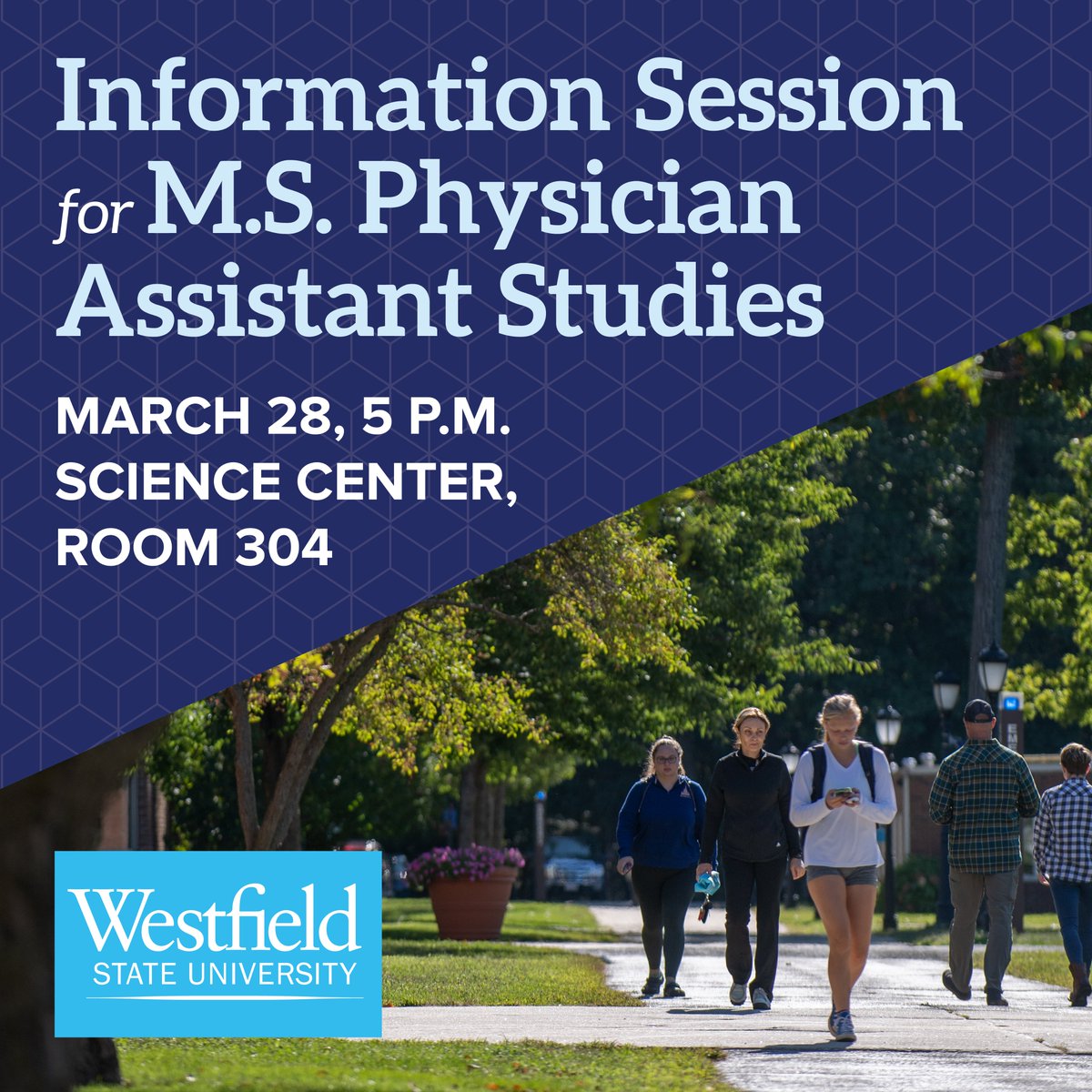 WSUCGCE's tweet photo. Join us for an in-person information session to learn about our Master of Science in Physician Assistant Studies program! You will learn about the program, admission requirements, and more from a faculty representative. Register to attend at https://t.co/taNOMvofQ6 https://t.co/FjoWZym0GF