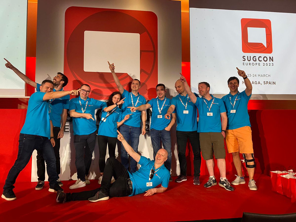 Meet the faces behind #SUGCON Europe 2023!😍 We appreciate you all taking time out of your busy schedules to organize SUGCON Europe.