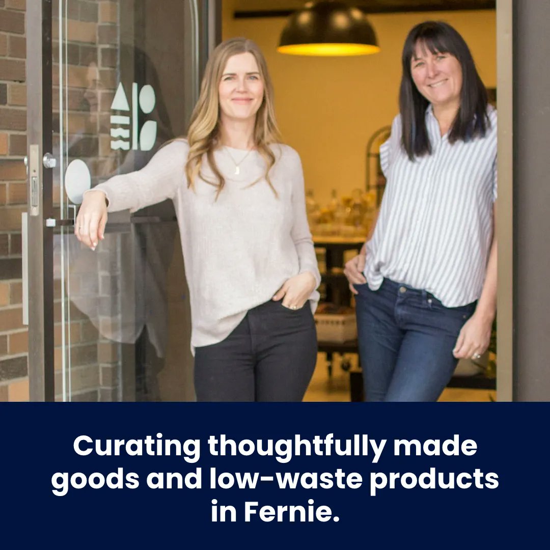 Meet the owners of Drift + Sonder, and hear how two sisters created their own Kootenay success story! | Kootenay Business #sustainable #sustainability #fernie #shopfernie #wastefree #zerowastelifestyle buff.ly/3K1DILD