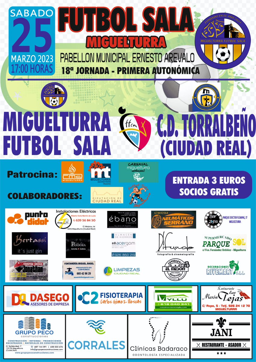 Miguelturra Futsal (@miguelturraf) on Twitter photo 