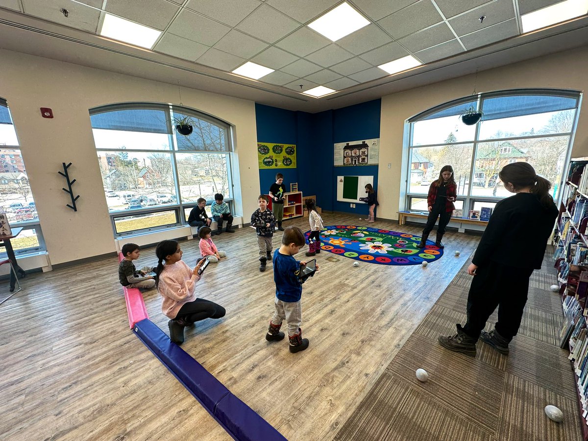 Thank you so much to the <a href="/BPL_inthecity/">Barrie Public Library</a> for having us! ☀️ We had so much fun reading, coding, and exploring everything that the downtown library location had to offer. 📚 <a href="/SteeleStreetPS/">Steele Street PS</a> <a href="/SCDSB_Schools/">Simcoe County District School Board</a>