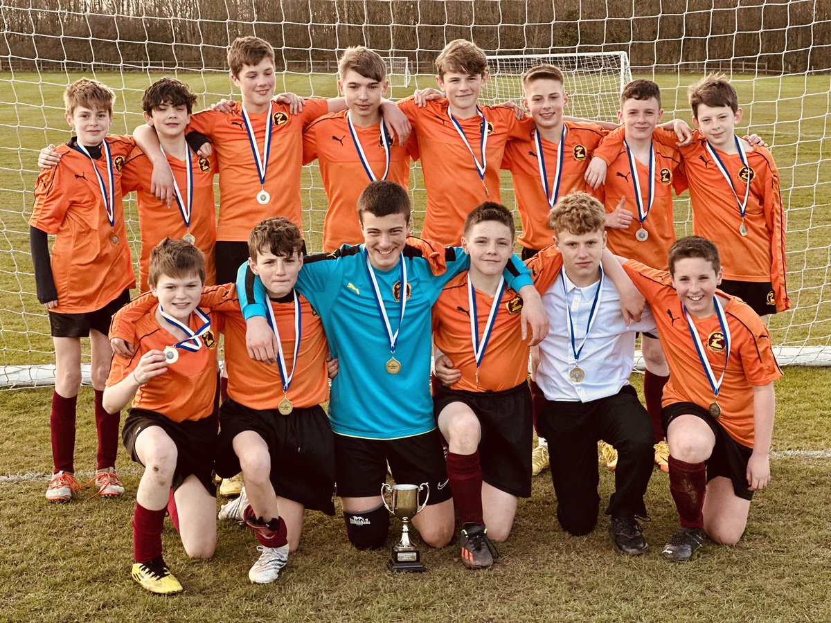 tytheringtonPE's tweet photo. A momentous achievement by the Year 8 team who amazingly became the first Tythy side to win a Cheshire Schools FA Cup for over 30yrs. We beat a determined @helsbyhigh 2-0 in a brilliant game. Thanks to @Grange_Cheshire for hosting the final. #ExtraCurricular #Football ⚽️🏆🥇💪🤩 https://t.co/pBD2nhcq9a