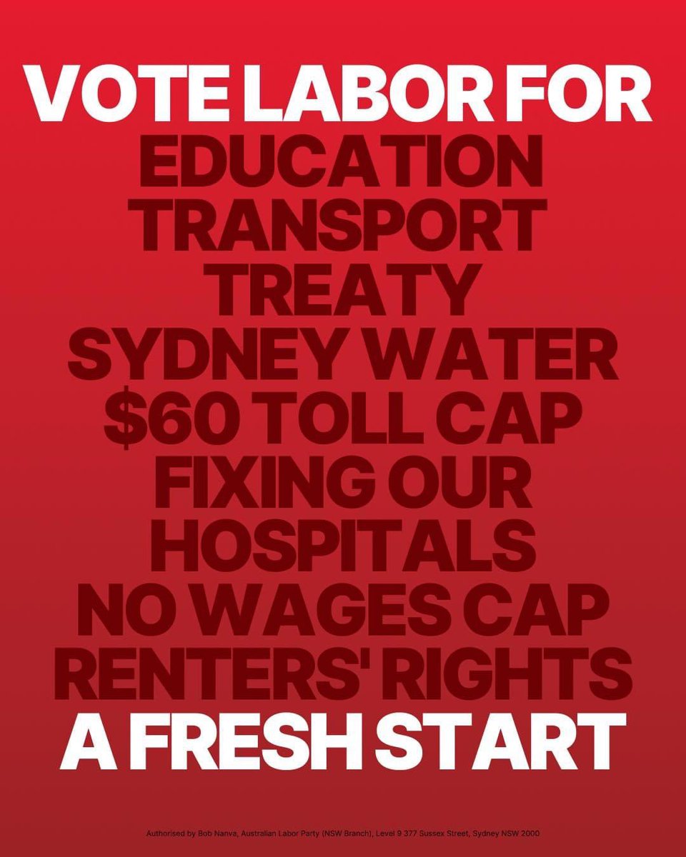 Election Day! Let’s tackle rentals, social + affordable housing, education, TAFE, scrap the wage cap + start reforming health. Let’s address overdevelopment, fund environmental change + progress active & accessible transport. Let’s stop privatisation! So much to do, let’s go!