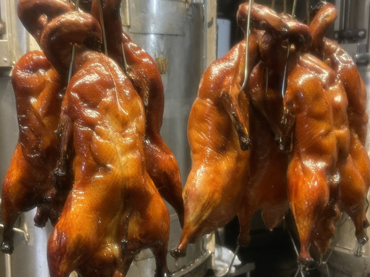 DuckyourselfSF's tweet photo. Fresh round of ducks straight out the ovens! 🦆 🔥 

#goduckyourself #duckyourselfsf #hinglungco #cantobbq #hkbbq #sfchinatown #roastduck #charsui #crispypork #bbqpork #soysaucechicken https://t.co/LThBQBflqP