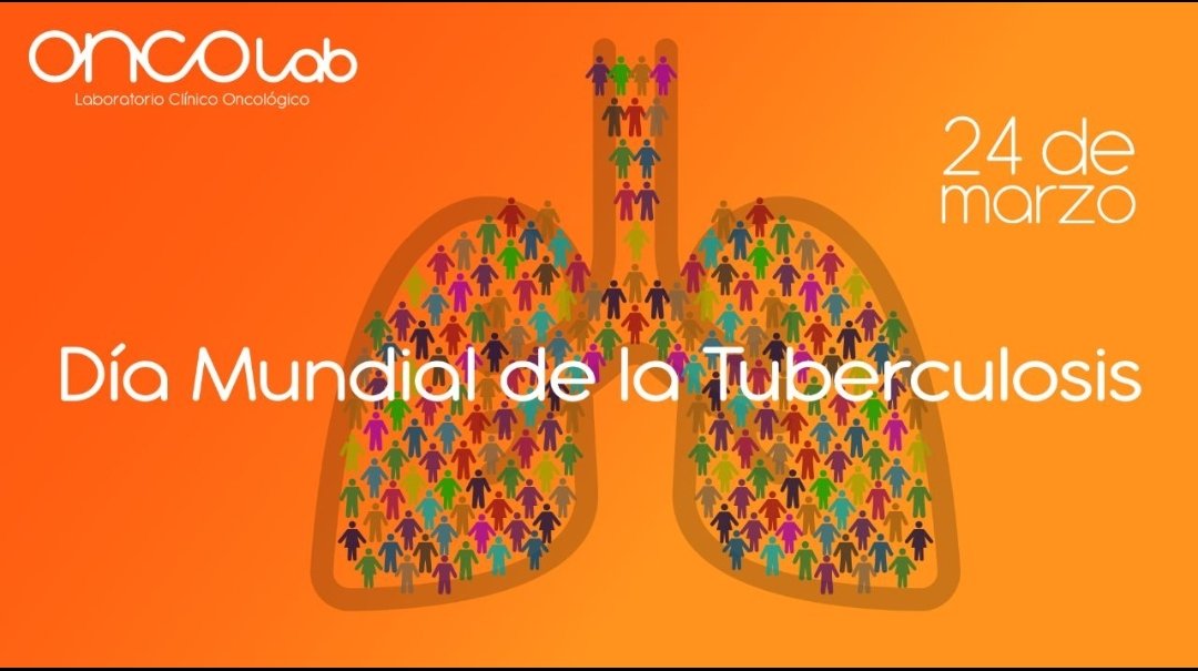 Oncolab's tweet photo. Oncolab con toda su capacidad profesional y tecnológica se une a los esfuerzos internacionales para poner fin a la Tuberculosis, una enfermedad que sigue siendo una preocupación mundial y que en América produce más de 70 muertes y 800 contagios al día. #diamundialtuberculosis https://t.co/oDnqPpjpgD