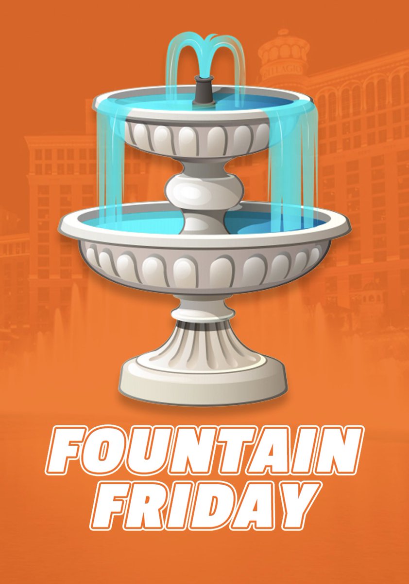 #FountainFriday ⛲️ 

@Gtown_Football 🐅