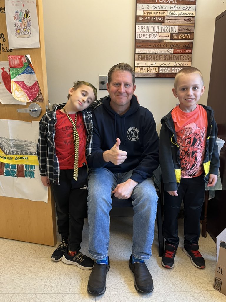 We ended spirit week with “dress like your favorite staff member.”   Mr.Bobola and Ms.Rebello even did a switch today😃