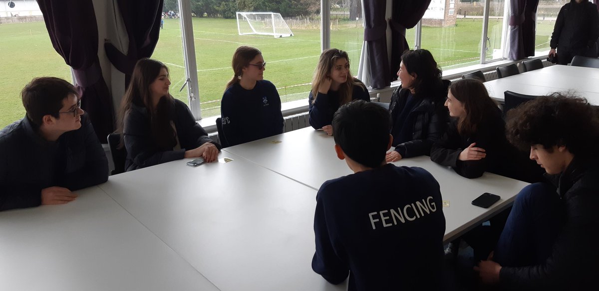 The fencers enjoyed themselves at the <a href="/LatymerSport/">Latymer Upper Sport</a> end of term celebrations and awards ceremony on Wednesday. Here, club captain Zhaniya reflects on what has been a successful two terms for the club. <a href="/DreamFencing/">Dream Fencing Club</a>