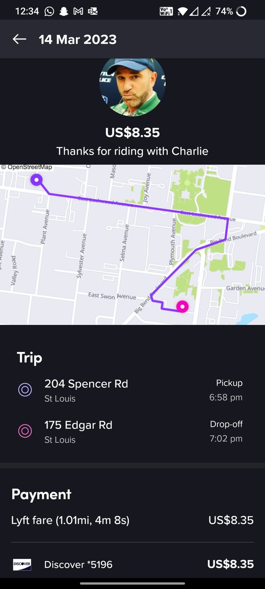 Nimishdatta7's tweet photo. @AskLyft Hi, 
I have been using Lyft for almost a year now, and I've not had any problems. Till now. There is a promotional offer that allows me to go to my workplace which is 10 minutes away by walk for a dollar. There have been multiple instances where I have been charged more than $1. https://t.co/jhbaLrV5He