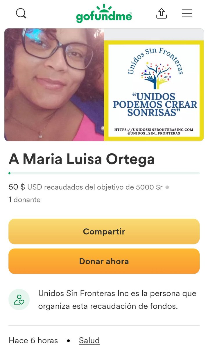 MaLuisaOrtegaL's tweet photo. ¡Hola!👋🏼

Te agradecería mucho que compartieras y me ayudarás con esta recaudación de fondos o que hicieras un donativo

He sido diagnosticada con Endometriosis grado 4 en el año 2010 a raíz de una cirugía por torsión de ovarios

https://t.co/uNGAJRY4pV 

Gracias🙏🏼
Salud y éxitos https://t.co/KcS263t5q1