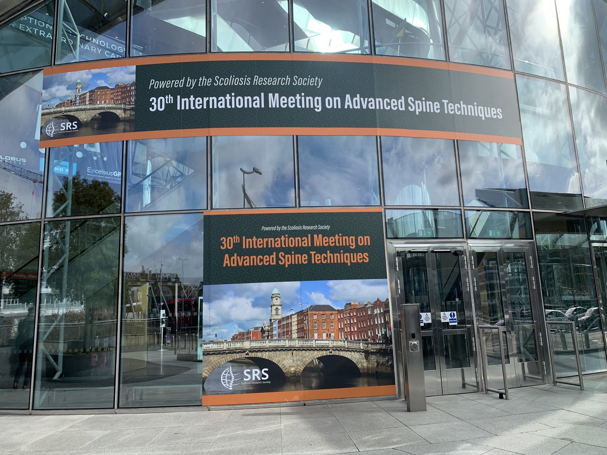 PLoughenbury's tweet photo. Some excellent discussion at our additive technology symposium today at #SRSIMAST23. Great to visit Dublin and share ideas from across the globe @stryker_spine #spine #complexspine #stryker https://t.co/0O8pBsYSMn