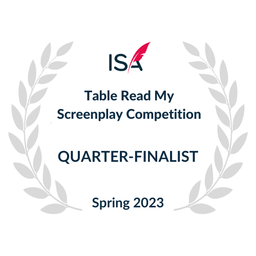 nondracek's tweet photo. I've had a LOT going on lately, and it was a big win to see that a pilot I wrote reached the quarter finals for the @NetworkISA #TableReadMyScreenplay Spring 2023 Competition! Thank you #internationscreenwritersassociation for the honor! https://t.co/xxSi0PfyEY