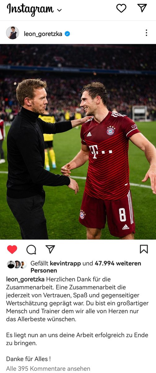 arrival2's tweet photo. @DerBayernBlog So viel zur These "Nagelsmann hat (außer Kimmich) die komplette Kabine verloren" https://t.co/RU9BbdY2no