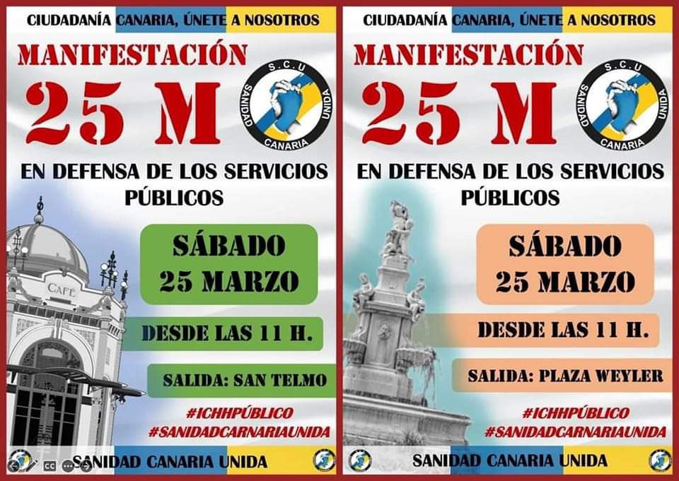 Alber_Canarias's tweet photo. 4 años después, el Gobierno del “Pacto de las flores “ solo deja promesas incumplidas de mejorar la situación crítica sanitaria.

Y no contentos con mentir, encima precarizan y privatizan aún más.

La sociedad canaria no aguantamos más, merecemos respeto y sanidad digna. https://t.co/grJUyGasir