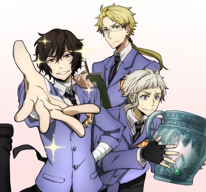 This was my first bungou stray dogs fanart. It was only a few months when the first season was first aired haha 