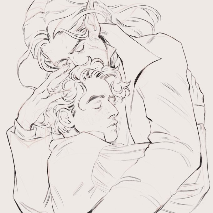 more lines of these two regency dudes 🖤 