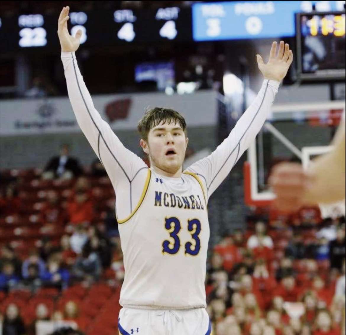 Hello Everyone, I am grateful to have the opportunity to play in the WBCA all star game for Division 5. I also get the chance to fundraise for MACC’s fight against cancer. Thank you to all who give the chance to play for my community.wisbca.org/allstar-game/d…