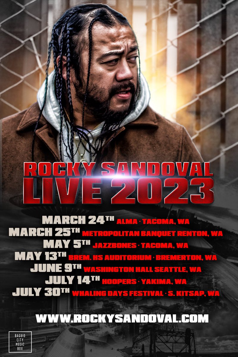 rockycsandoval's tweet photo. The first leg of dates have arrived 👀

https://t.co/Mel6qPcBk6 

📸 : @iamhayday 

#rockysandoval #baguiocitymusicbox https://t.co/UgadkoEws5