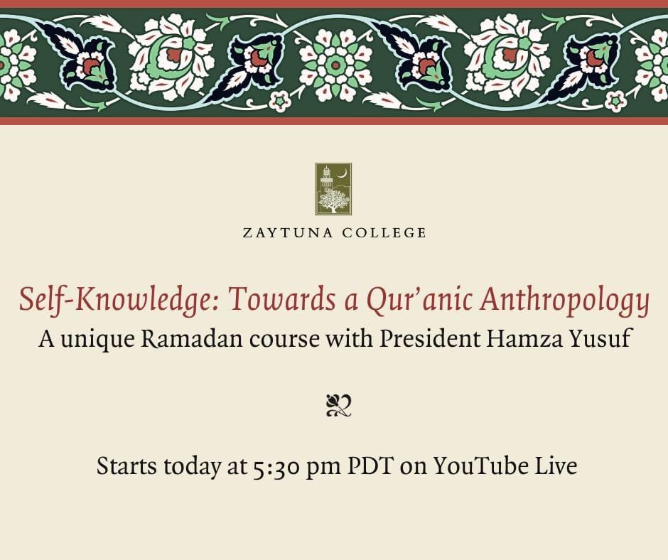 Hamza Yusuf tweet media