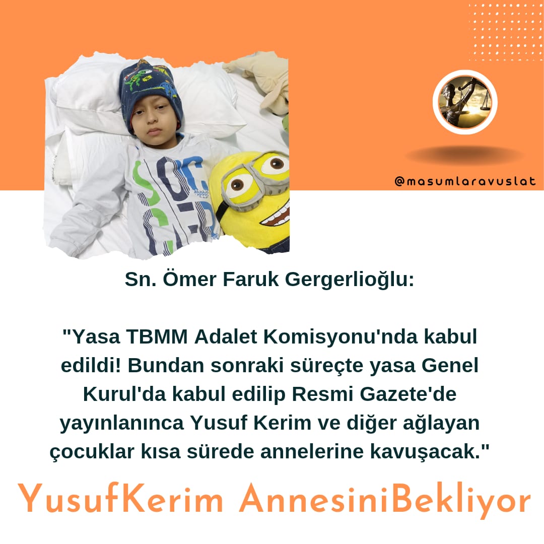 muniseeee's tweet photo. Siz meseleyi tam olarak anlamadiniz heralde, gaibden haber almadıysanız eğer. Bu çocuğun çok fazla zamanı yok. İşinize gelince ,herşeyi yapıp arkasindan yasa çıkarıyorsunuz, ama gelmeyince hiç umrunuzda değil.
@adalet_bakanlik
YusufKerim AnnesiniBekliyor https://t.co/kMhMwWOkEX
