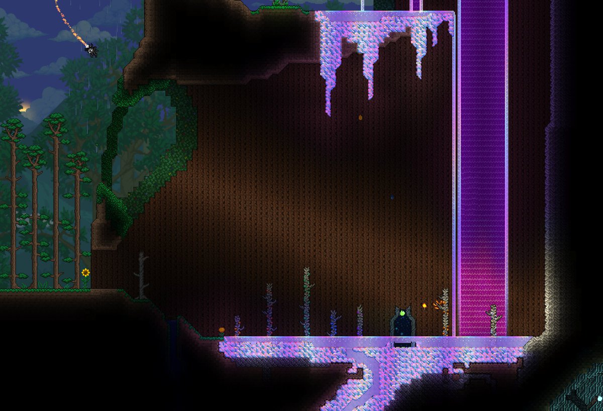 r/Terraria on Twitter "The morning sunlight shines through the gaps in