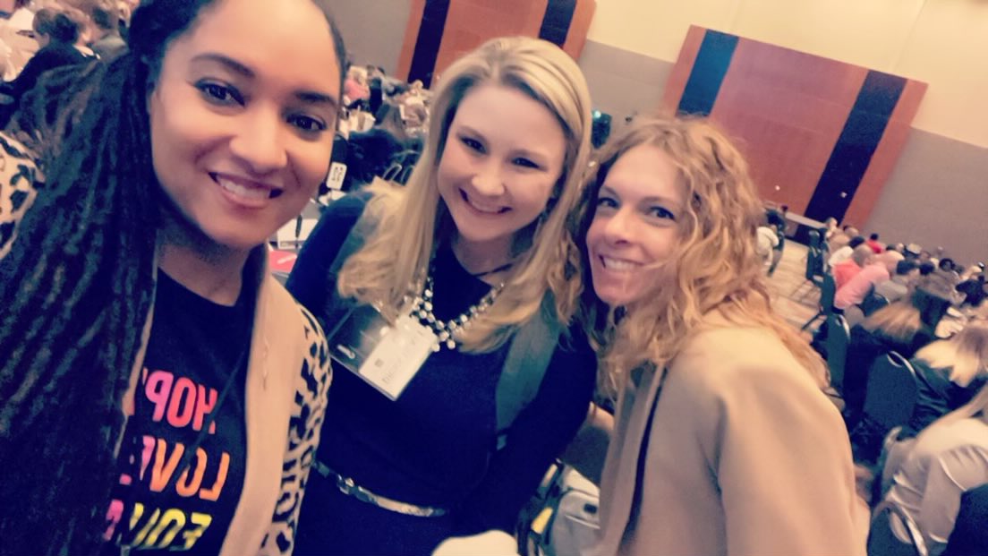 At the ⁦@OmahaChamber⁩ #YPSummit with some friends! So inspiring to see all the ambitious young professionals in #Omaha! ⁦@BHECN1⁩ ⁦@SAStrongMD⁩ @drkaticordts
