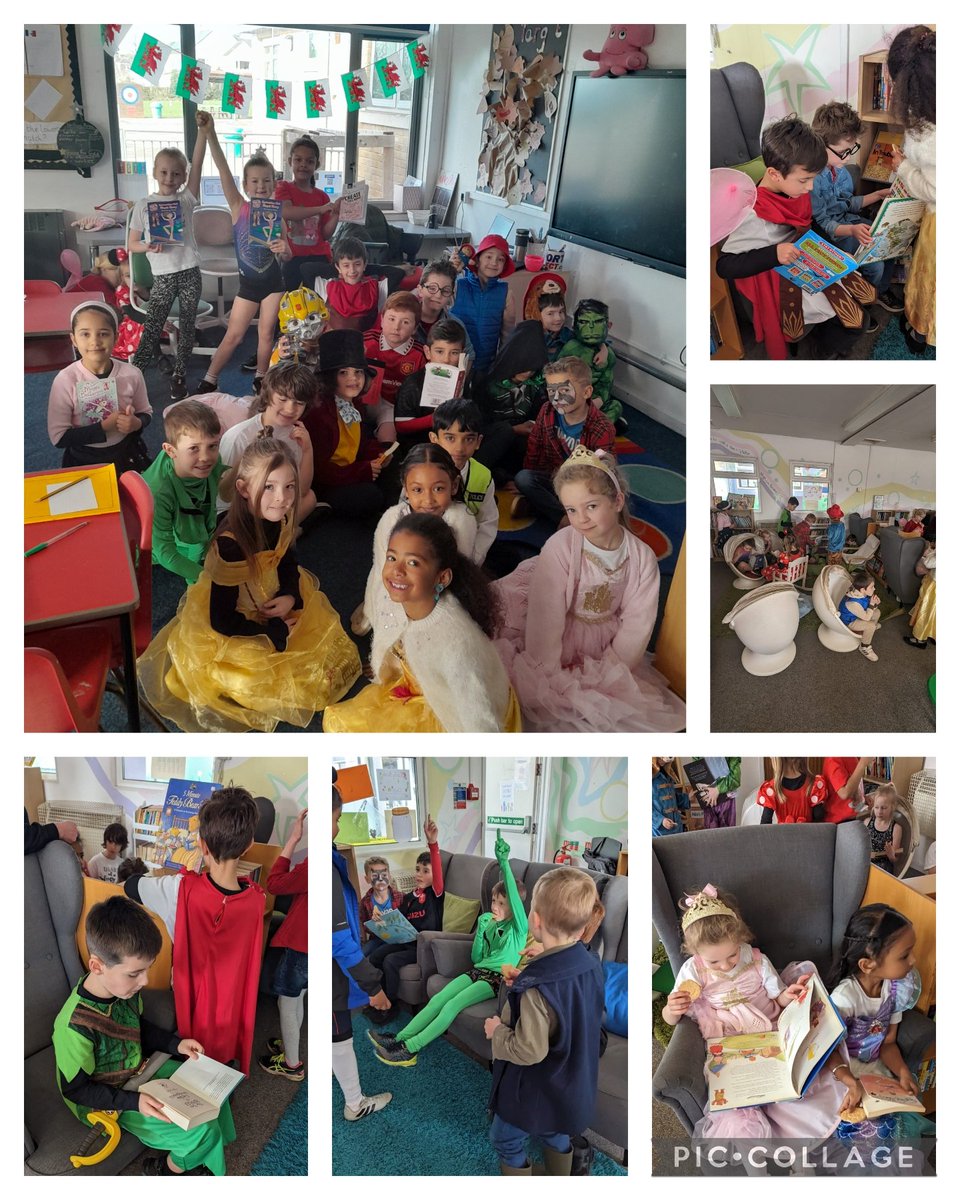 MissHewitt2LH's tweet photo. A fantastic day in 2HM celebrating World Book Day. A costume parade, trip to our wonderful school library and lots and lots of books!📚📚 #WorldBookDay2023 @llandaffcity https://t.co/HqiHbvvia5