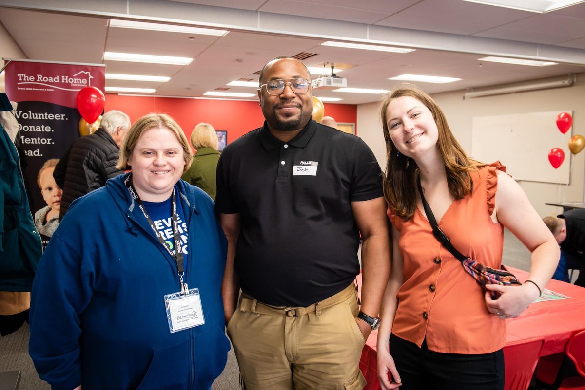 theroadhomedane's tweet photo. What a great night spent with Road Home community supporters and partners as we gathered together to introduce our organization’s new leadership! #MeetTheTeam #madisonwi https://t.co/aNUuzAu3XZ