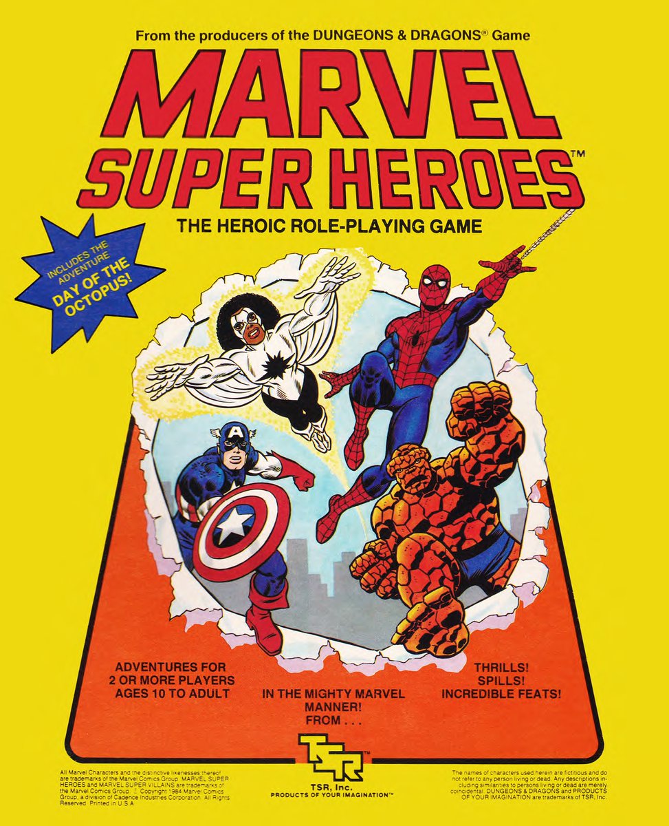 RoleplayerSan's tweet photo. No 18º Encontro de Roleplayers de Santarém venham jogar connosco Marvel Super Heroes na Vault 01.

Inscrições: https://t.co/AXgAIIatOo

#ttrpg #marveluniverse #faserip #marvelrpg #meetup #event #santaremportugal https://t.co/YeqqrxRUR9