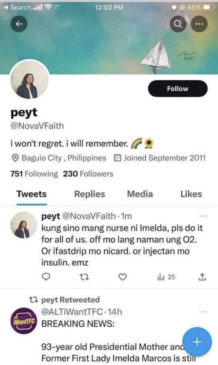 arthurXadvocate's tweet photo. Murder in mind. 
She works as a Nurse  at level 1. 
There should never be any room for an individual like this to work in any Health Care facilities locally or abroad. She had put the entire Nursing Profession and the Baguio General Hospital and Medical Center into disrepute. https://t.co/dubhl82Vlk