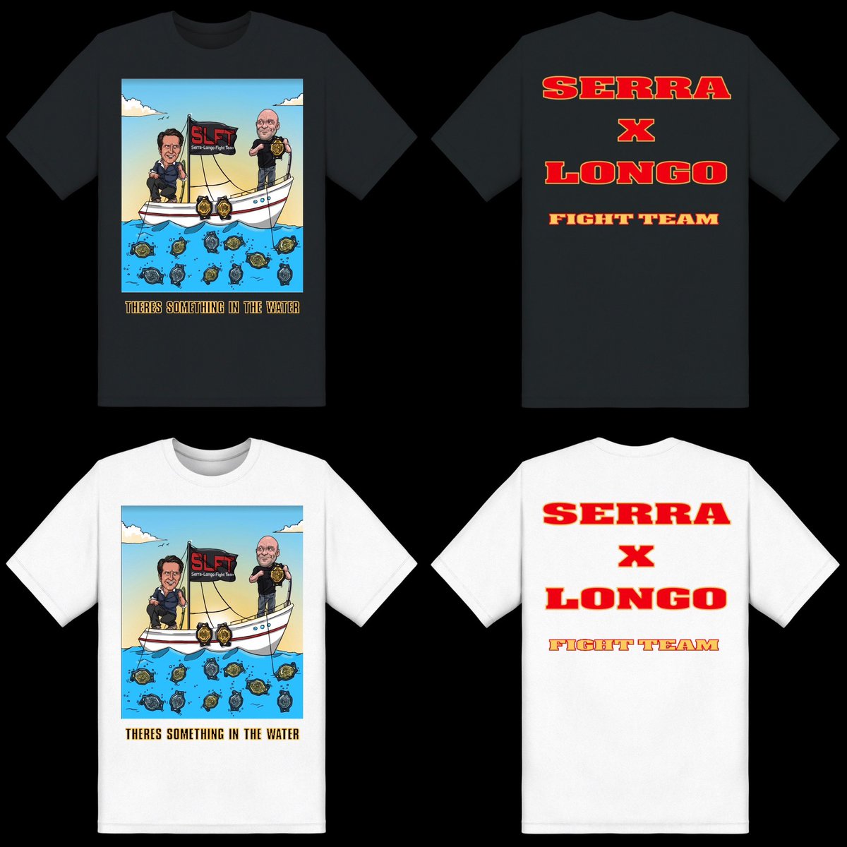 SteamRollaa's tweet photo. 🚨SERRA X LONGO FIGHT TEAM MERCH DROPPING TOMORROW AT NOON EST ON MY @millionsdotco PAGE LFGGGGGGGGGG 🚨 #TheresSomethingInTheWater #SerraLongo #FightTeam https://t.co/ZwcBcqQrJ9