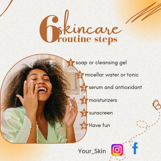 yourskin237's tweet photo. A SKINCARE ROUTINE is the secret behind a great skin💥

Apply YOUR_SKIN care products in this oder and get that great skin you seek.
-----
#Skincare #Routine #GreatSkin #beauty #DarkSkin #YOUR_SKIN https://t.co/5pAuLgxp9M