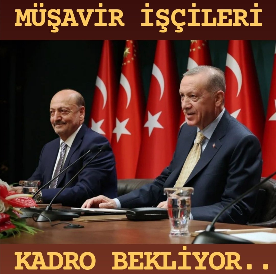 TaşeronKadroyu Destekleyecek

696 KHK ile 
Kadro Alamayan 
⚠️KGM ⚠️MÜŞAVİR⚠️
İşçileri ▶️KADRO◀️ Bekliyor. 
<a href="/RTErdogan/">Recep Tayyip Erdoğan</a> <a href="/Akparti/">AK Parti</a> <a href="/MHP_Bilgi/">MHP</a>
<a href="/erkanakcay45/">Erkan Akçay</a> <a href="/A_Uraloglu/">Abdulkadir URALOĞLU</a>
<a href="/NureddinNebati/">Dr.Nureddin NEBATİ🇹🇷</a> <a href="/fahrettinaltun/">Fahrettin Altun</a>
<a href="/drsoysal/">ERTUĞRUL SOYSAL</a> <a href="/akaraismailoglu/">Adil Karaismailoğlu</a>
<a href="/vedatbilgn/">Vedat Bilgin</a> <a href="/BY/">Binali Yıldırım</a> 
<a href="/mustafaelitas/">Mustafa Elitaş</a> <a href="/dbdevletbahceli/">Devlet Bahçeli</a>