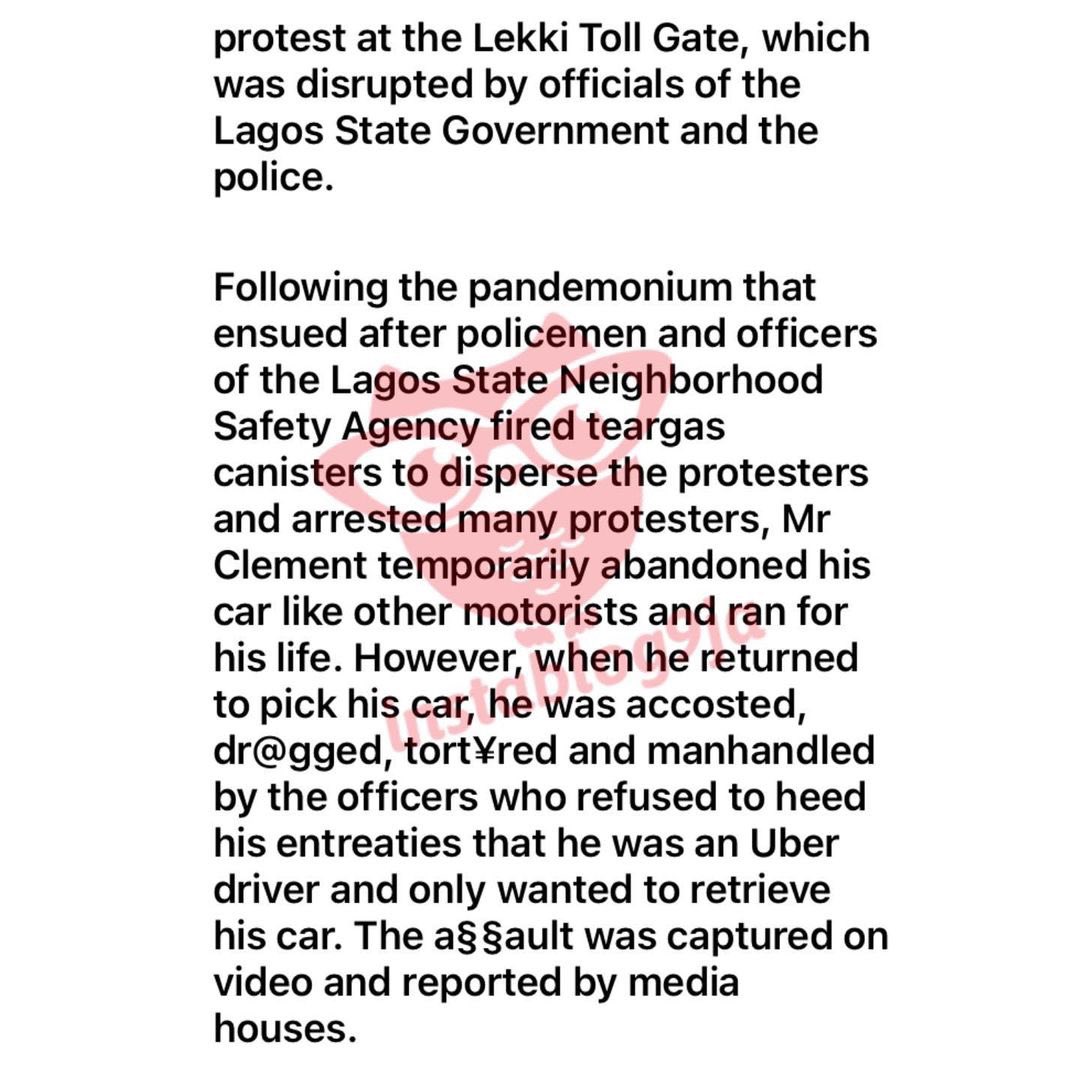 instablog9ja's tweet photo. Just In: Gov. Sanwo-Olu rejects ₦5m compensation to cabbie a§§aulted during EndSARS memorial, heads to appeal court.

The Governor of Lagos State, Babajide Sanwo-Olu, has rejected the judgement of the Federal High Court that ordered his administration to pay a cabbie who was a§§aulted during EndSARS memorial, the sum of ₦5million.