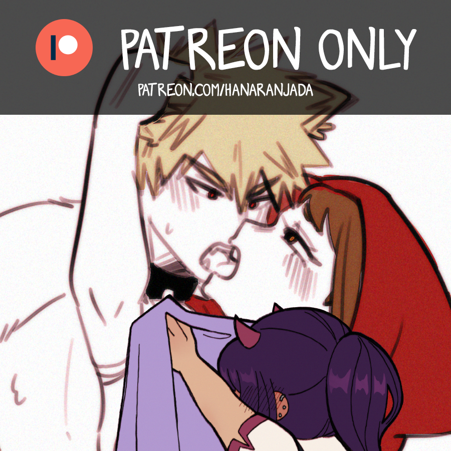 Hana Megu 🎄 Open commissions on X: I guess next time they gotta take  their study session to the library, that or you know seek revenge 😈  #kacchako 🔞 #kirimina Link to