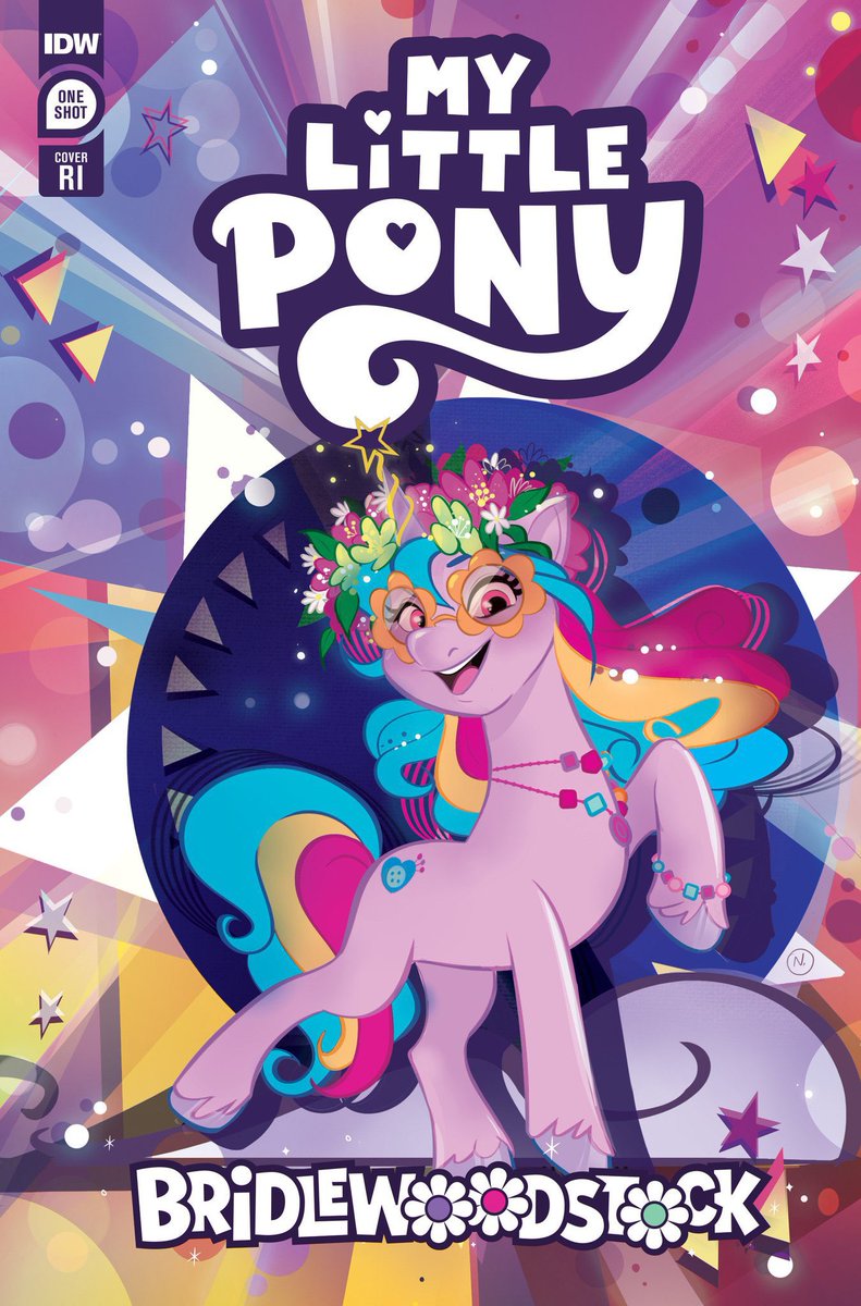 My cover for MY LITTLE PONY: BRIDLEWOODSTOCK Thank you so much @IDWPublishing @megan_mb @rileysauruss #mylittlepony