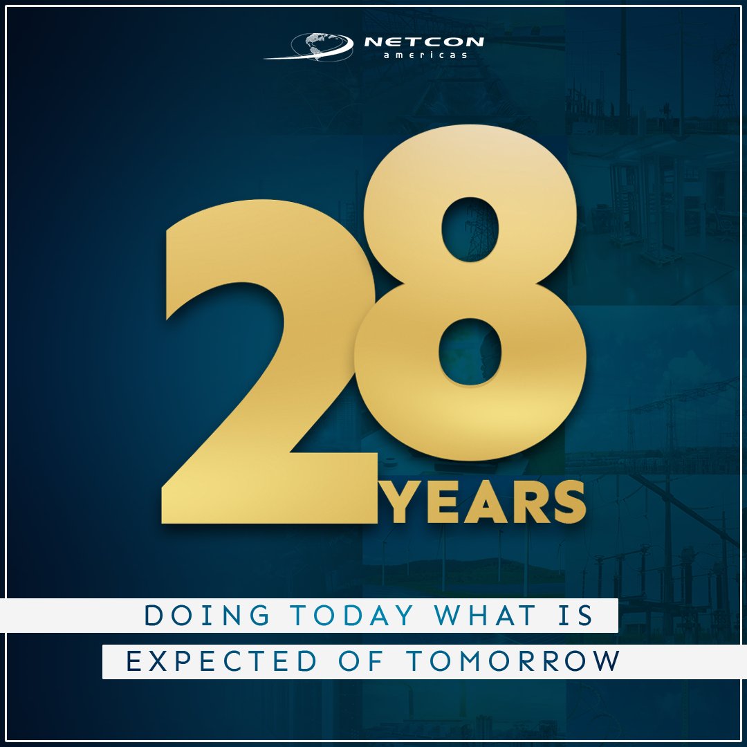 NetconAmericas's tweet photo. Today is a special day for Netcon Americas, as we are celebrating our 28th anniversary!
 
We are proud of our hard work. And the desire to expand and do even more only grows.
 
We thank our employees, customers, partners, and friends for the success in the journey over the years! https://t.co/YjcYZXuYLp