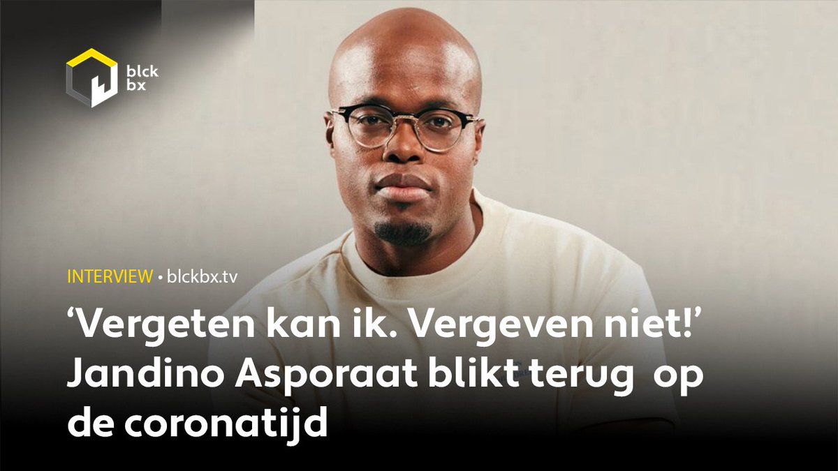 blckbxnews's tweet photo. Tv-persoonlijkheid @JandinoAsporaat was één van de 'weigerartiesten' in de coronatijd die ‘nee’ zei tegen het coronapaspoort. Wat heeft hij verloren, wat heeft het hem gebracht en hoe kijkt hij aan tegen de wereld van nu?

Bekijk het interview:
https://t.co/9SISn5AYKu https://t.co/I8lGn91Tj9