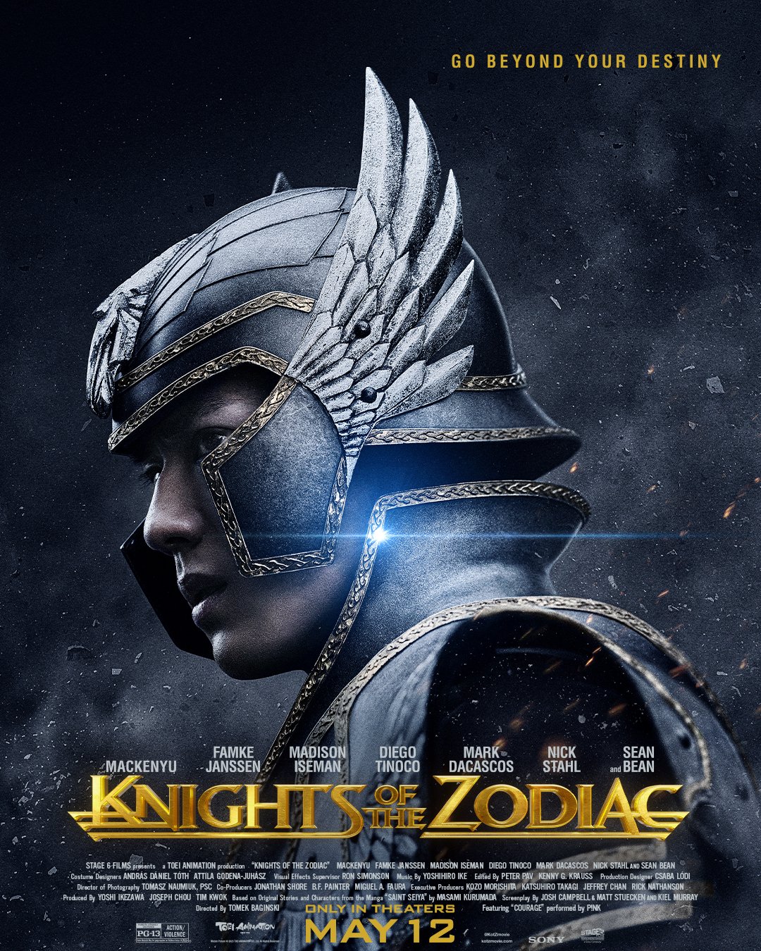 Knights of the Zodiac filmtrailer & poster met Sean Bean & Femke Janssen