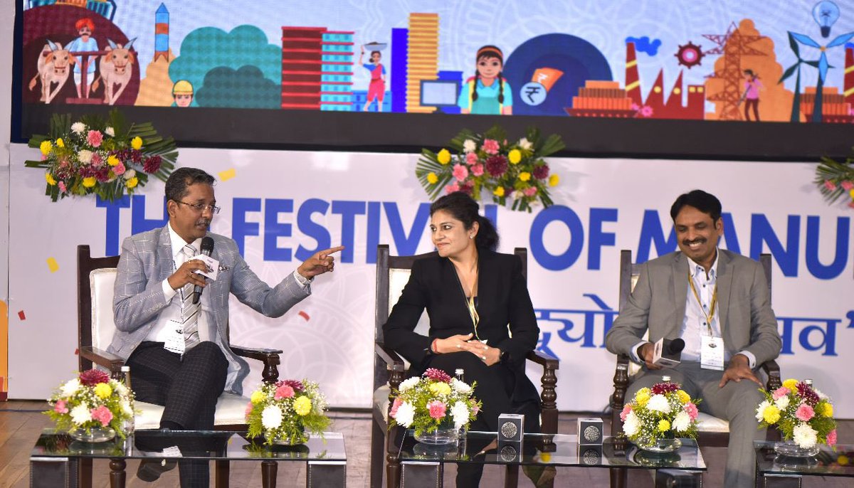 Abhijeet_Sinhaa's tweet photo. Truly enjoyed moderating the session on "Decarbonization of India's Manufacturing Sector" today with esteemed industry speakers at 'The Festival of Manufacturing' Supported by @EODB_IN brought to you by @ET_Edge
@CPOSIndia #ETFOM at New Delhi https://t.co/HqccFIJHog