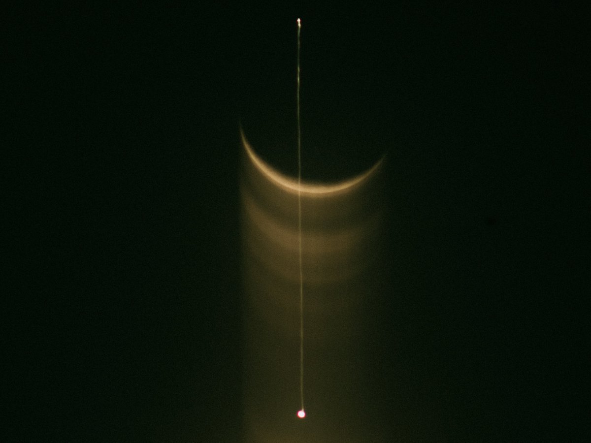ruleoffourth's tweet photo. A star and crescent moon symbol, which is often used as a symbol of the religion of Islam.
A holy sign for the beginning of Ramadan. 
#moonandvenusconjunction ☪️ https://t.co/RM3YWSIug8