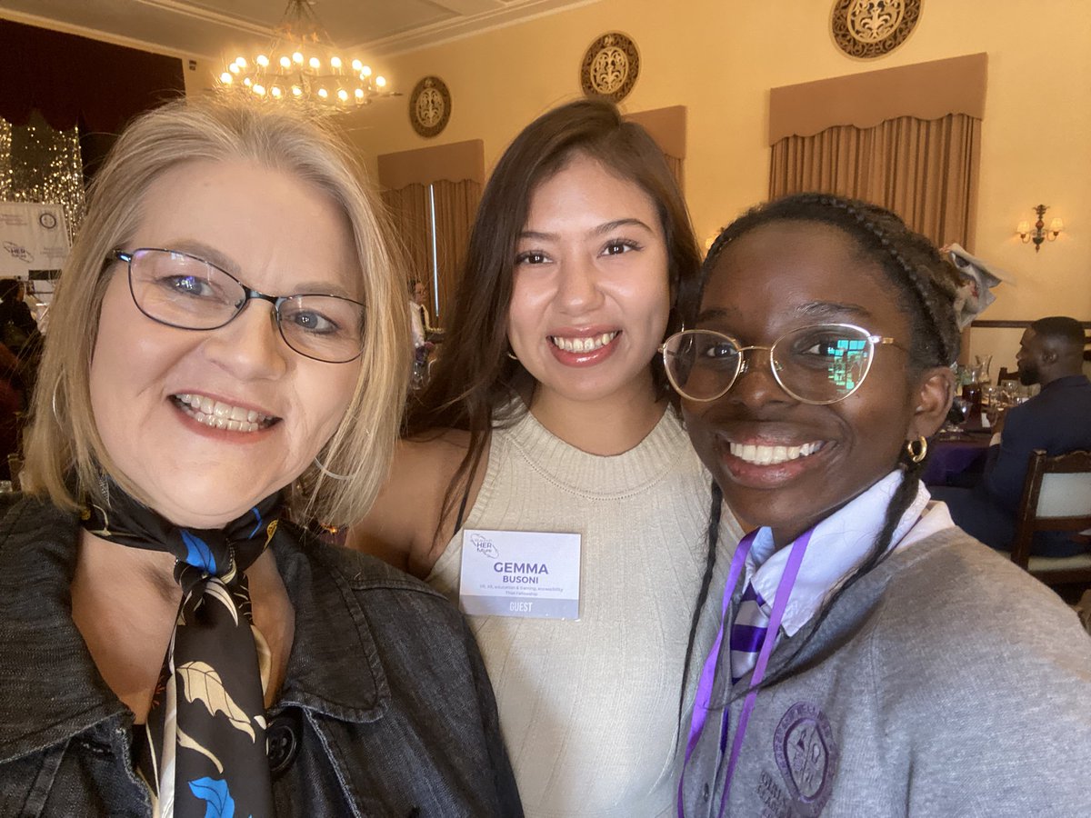 ruthef's tweet image. Not one but two National #ncwitaic winners! #launchherfuture @GemmaBusoni