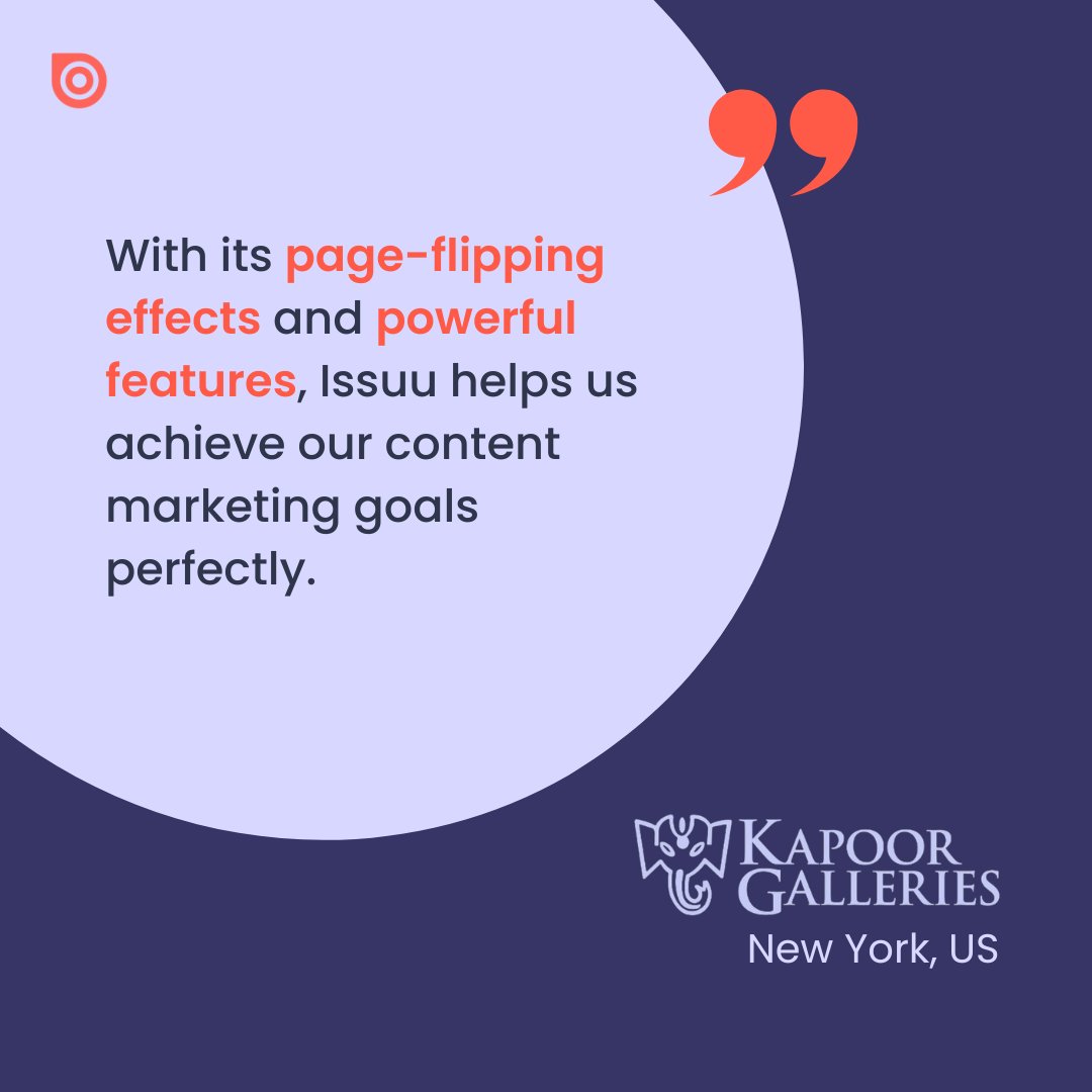 issuu's tweet image. @kapoorgalleries makes #art accessible to all with their #digitalcatalogs on Issuu, allowing you to explore their collection from anywhere, at any time ✍️ 💫 🎨 Learn more: issu.co/3z3uWXg
#artcatalog #artmagazine #artmarketing