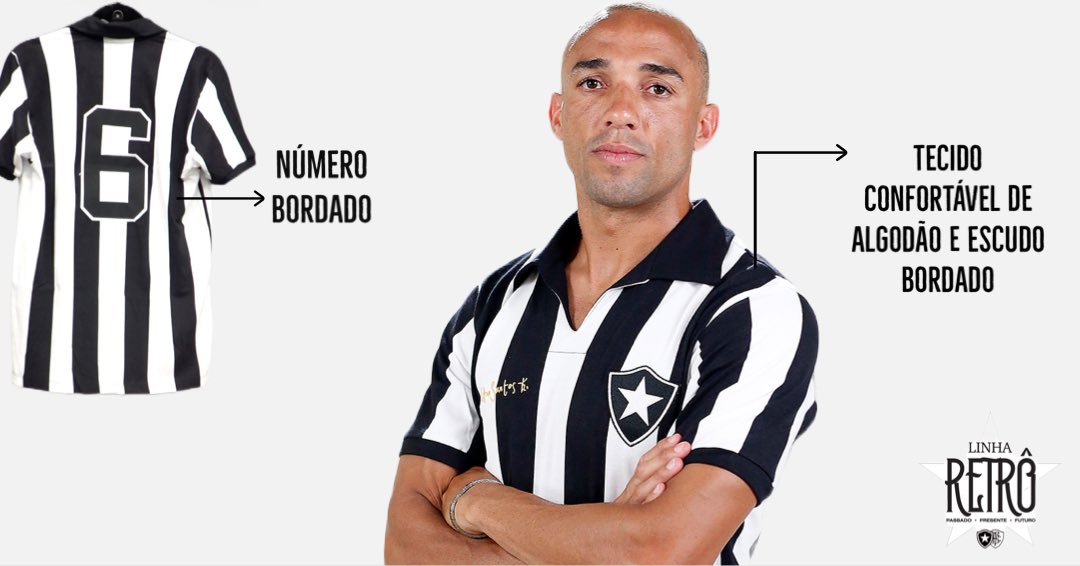 botafogo_store's tweet photo. Você sabe o que veste?

A Botafogo Store está sempre pensando no conforto e qualidade de suas peças.

Na Linha Retrô, nossas camisas são feitas de algodão, escudo e número bordados para manter a tradição.

🔗Acesse https://t.co/PZAAYquyS0 e garanta sua 
#BotafogoStore #LinhaRetrô https://t.co/UIh25oBzAC