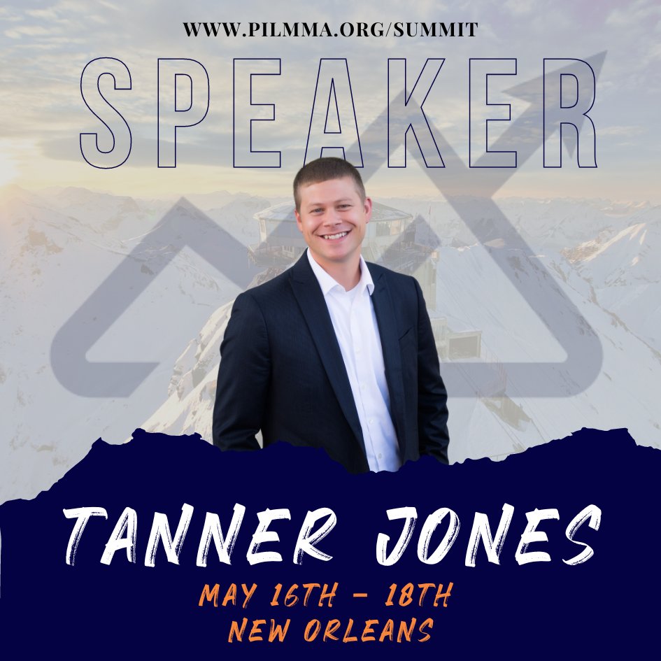 PILMMA's tweet photo. Come listen to Tanner Jones & more this May 16th to 18th at the PILMMA Super Summit in New Orleans! Go to https://t.co/TZUD5WHme9 to get registered Today!
#pilmma #pilmmasummit #neworleans https://t.co/onlWnQP9Pm