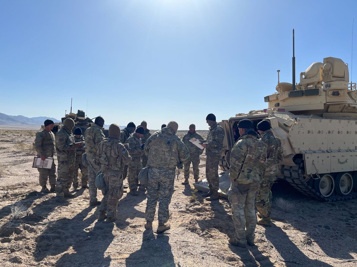 Another rotation, another Roll Out Day! The Cobra’s would like to welcome 2-13 CAV “Dakota” 3/1 AD to NTC Rotation 23-06 as they plan and prep for the first battle! BITD!