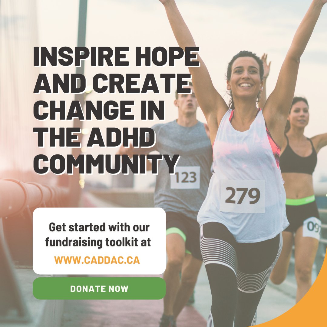 CentreforADHD's tweet photo. Running a #marathon is an accomplishment in itself, and crossing the finish line can mean even more when you’re representing a cause close to your heart! Get started with our #fundraising toolkit at https://t.co/aahW7v0Lqh
#adhdawareness #adhd #adhdcanada #caddac https://t.co/wr0kQhsD96