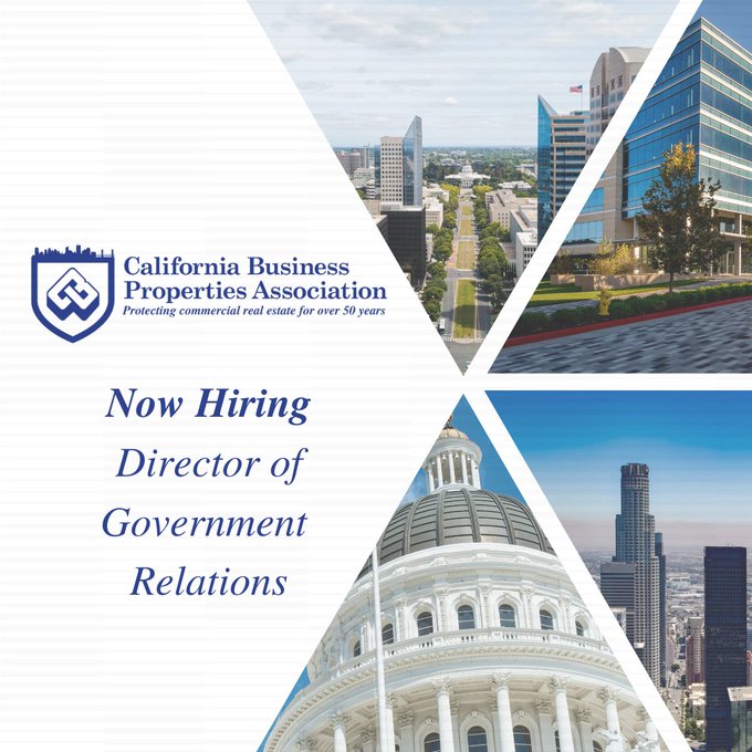 The largest statewide commercial real estate legislative and regulatory consortium in the nation is now seeking a Director of Government Relations. Get the details here: lnkd.in/g44NrChM